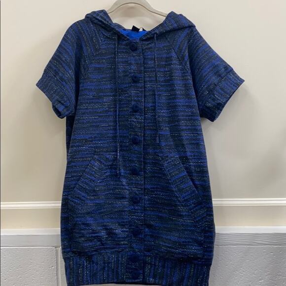 Marc by Marc Fisher M hooded button down jacket - Picture 1 of 7